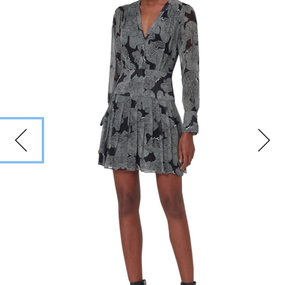 Equipment Long Sleeve Lisle Dress